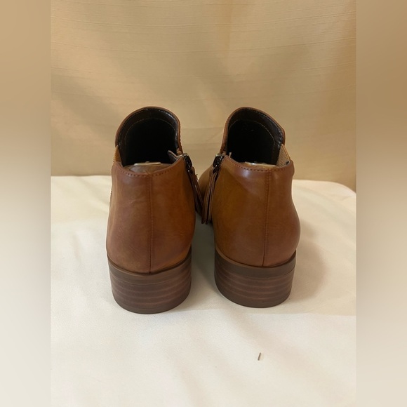 SOUL by Naturalizer brown zip up bootie man made material size 7 - Picture 6 of 10